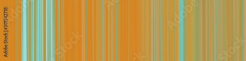 abstract horizontal header background with stripes and peru, sky blue and dark sea green colors