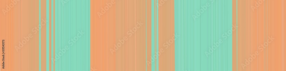 Obraz premium abstract banner background with stripes and dark salmon, medium aqua marine and sky blue colors