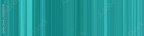 abstract horizontal banner background with stripes and light sea green, dark cyan and medium turquoise colors