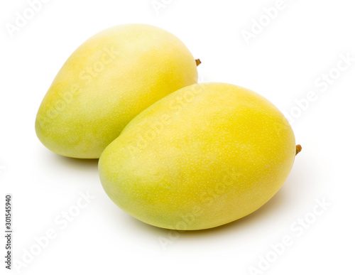 Mango on white background
