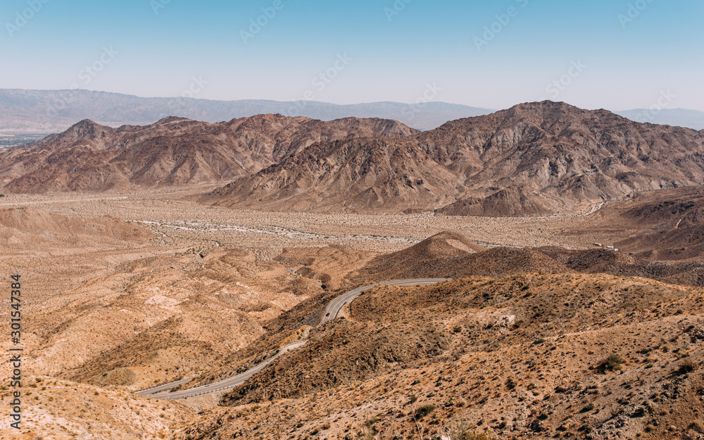 Palm Desert Ausichtspunkt in Kalifornien USA