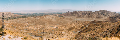Panorama Ausicht auf Palm Springs - Coachella Valley