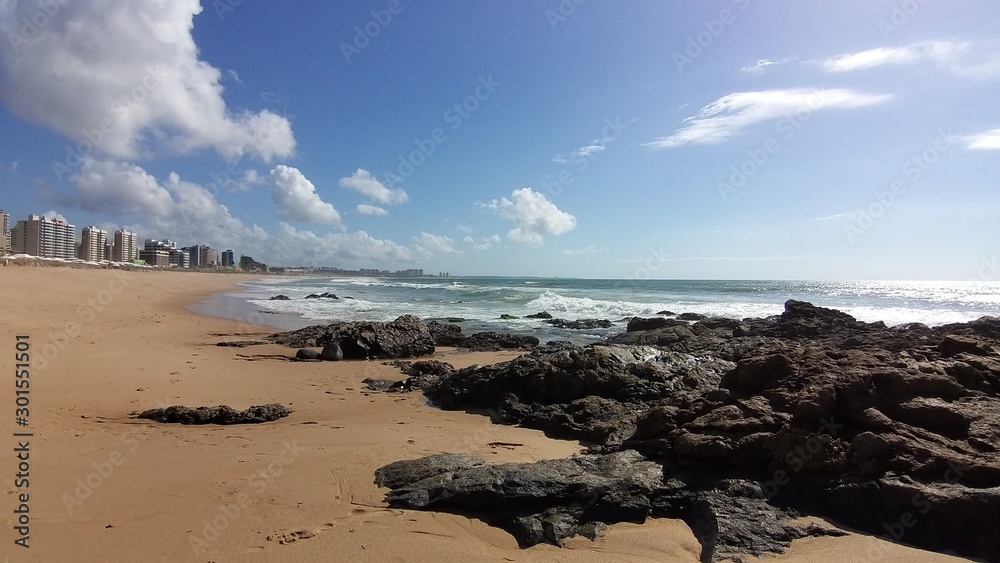 Beach, Brazil, Salvador, Jardim dos Namorados.
