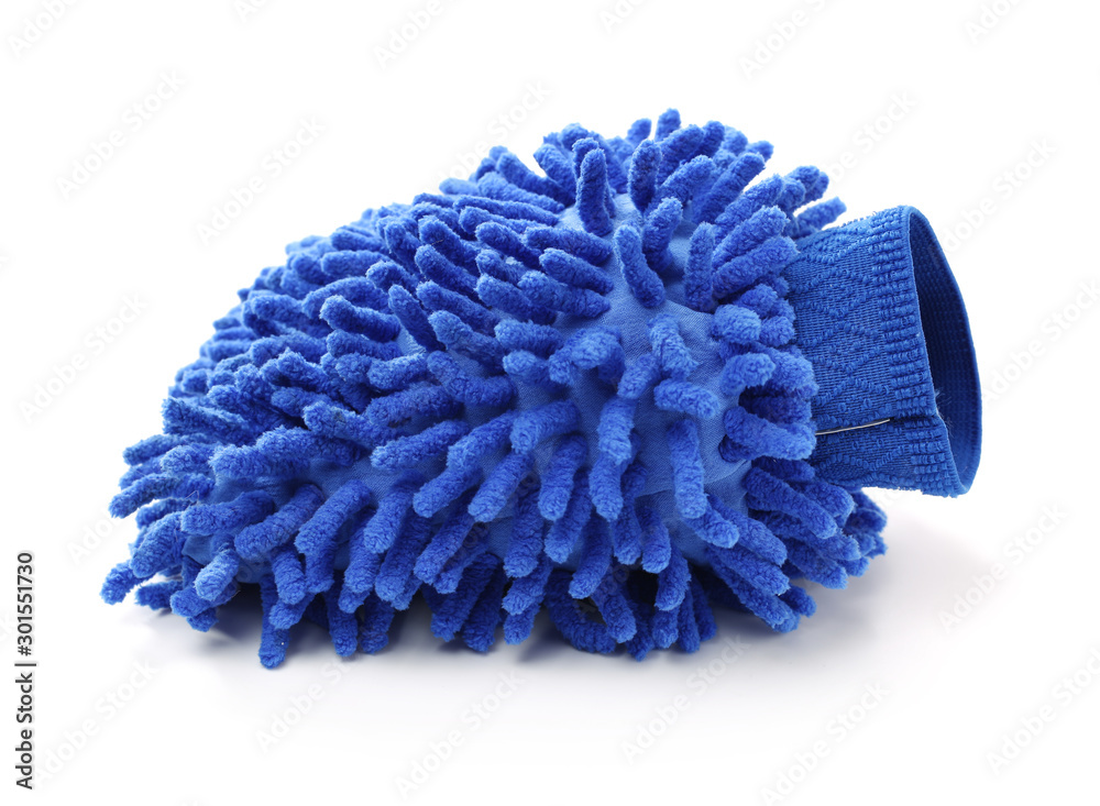 Duster isolated on the white background Duster isolated on the white background