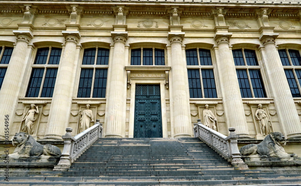 Palais de Justice. Paris. France.