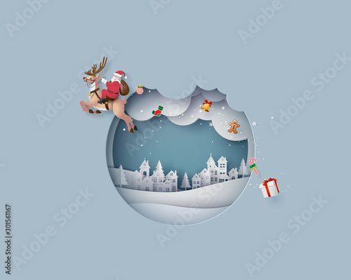Merry Christmas and Happy New Year photo