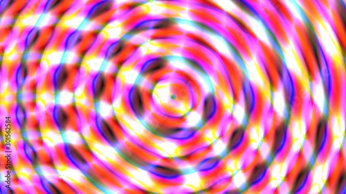 Abstract vector futuristic background. Colorful pattern with blur medley.