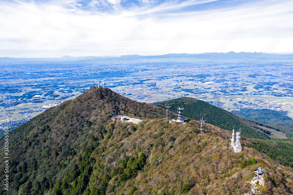 Fototapeta premium 筑波山の山頂 茨城県