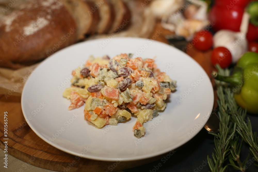 Olivier salad Olivier salad