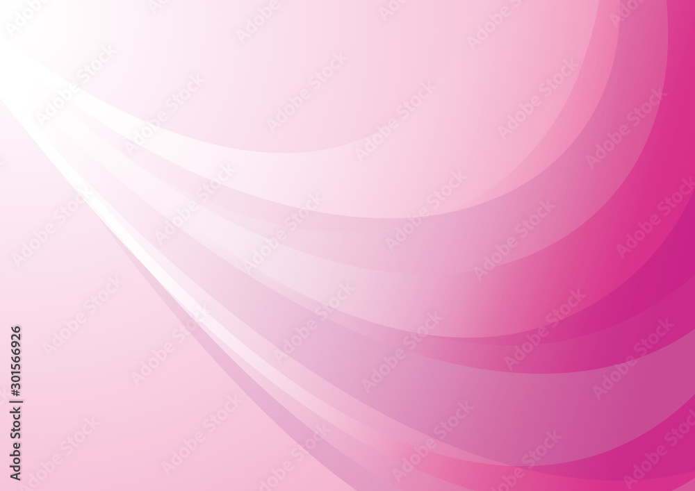  アブストラクト　曲線　背景　ピンク