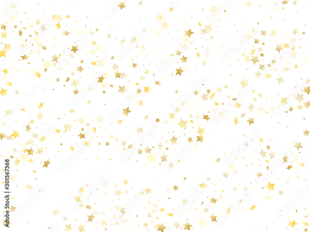 Flying gold star sparkle vector with white background. Flying gold star sparkle vector with white background.