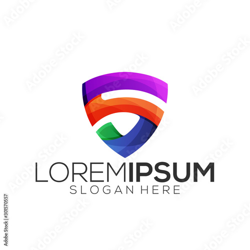 Free Download Modern 3d logo - Vector - GFXLoad
