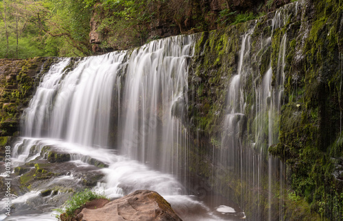 Sgwd Isaf Clun-gwyn waterfall