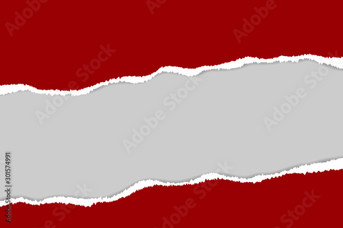 Wallpaper Mural Vector of ripped paper. The paper was ripped background. Torontodigital.ca