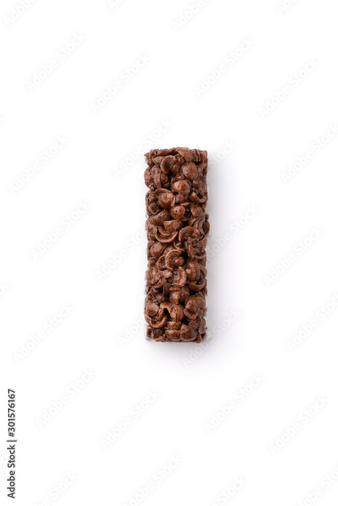 protein stick on isolated white background protein stick on isolated white background