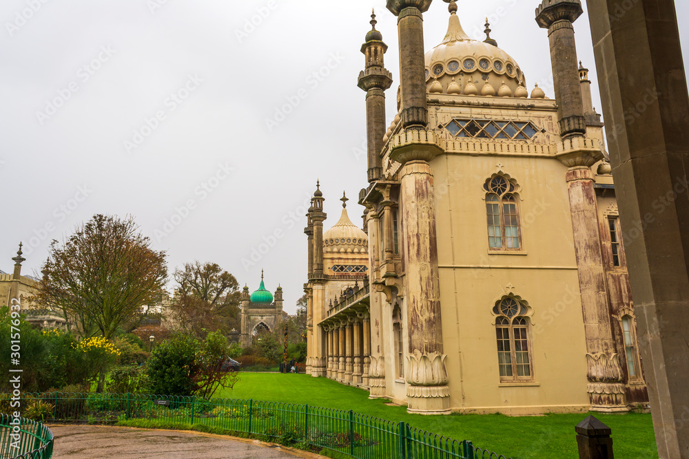 Historic Royal pavillion in Brighton UK
