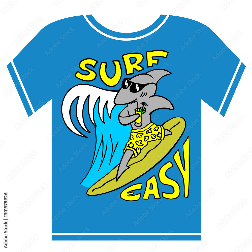 shark boy shirt