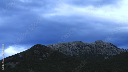 Timelapse, Mount Candina, Liendo, Liendo Valley, Montaña Oriental Costera, Cantabrian Sea, Cantabria, Spain, EuropeCORTAR Y REVELAR VIKI photo