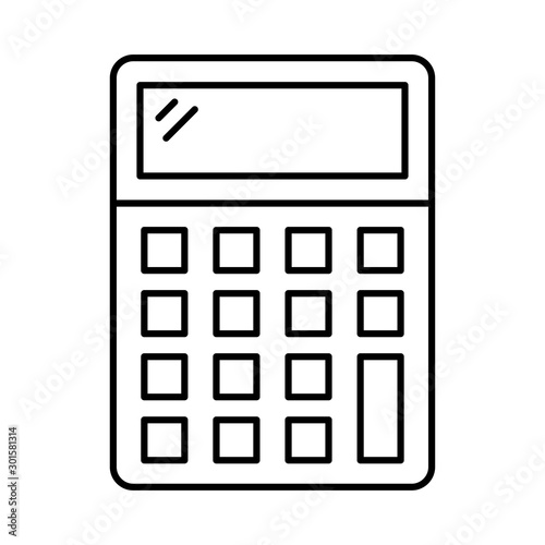 icon set for calculator  , calculate  and accounting