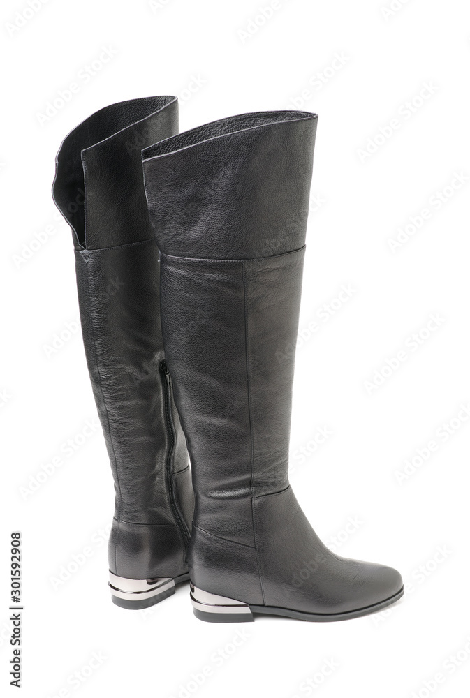 custom made wallpaper toronto digitalFemale high boots isolated on white background