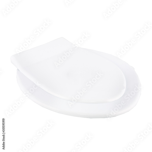 items on perfect white background