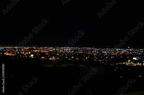 naight view in Colombia photo