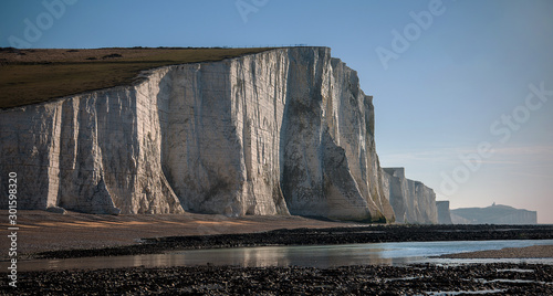 Photos Seven Sisters at low tide, Sussex, England