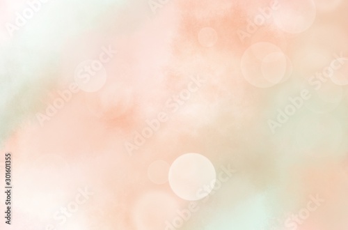 abstract orange background with bokeh
