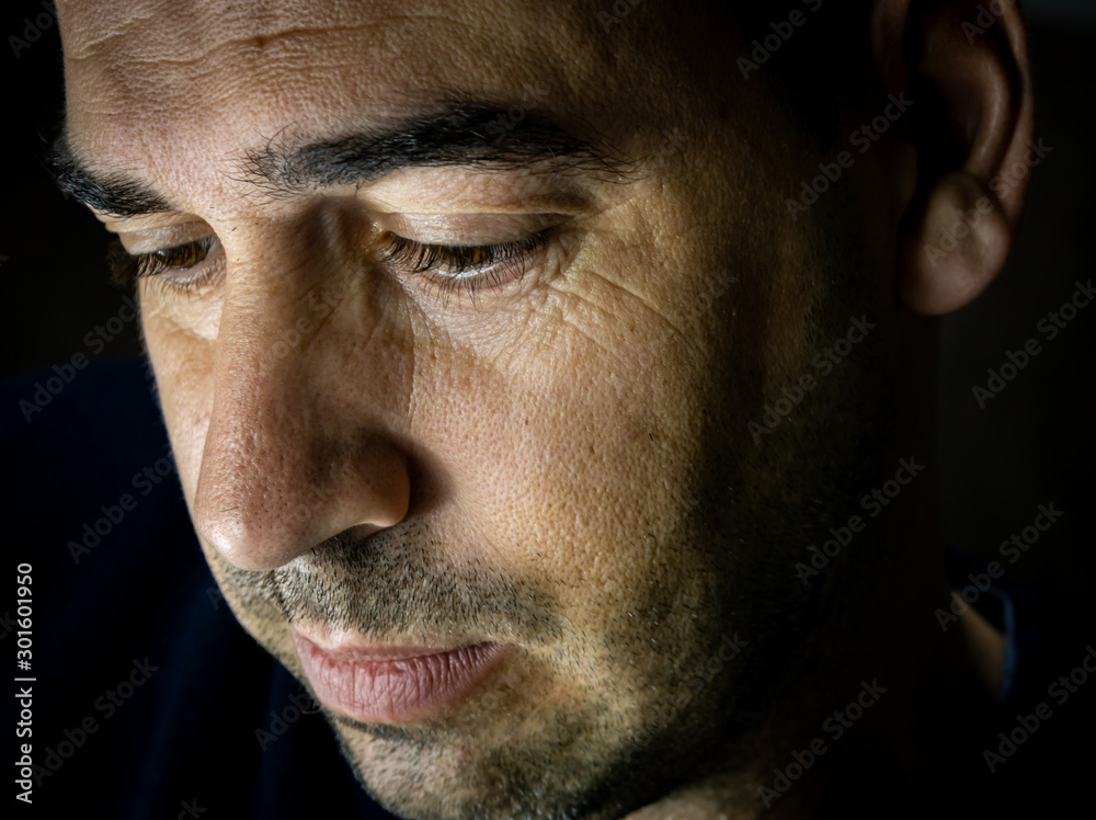 Obraz premium Portrait of man