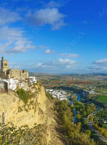 Arcos de la Frontera, white town of Cadiz. Andalusia,Spain.