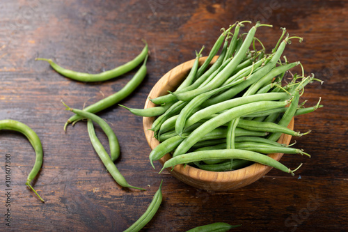 raw asparagus beans