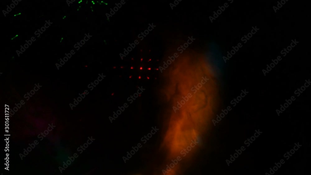 Colored Light Laser Abstract Laser Background & Fog Colored Light Laser Abstract Laser Background & Fog
