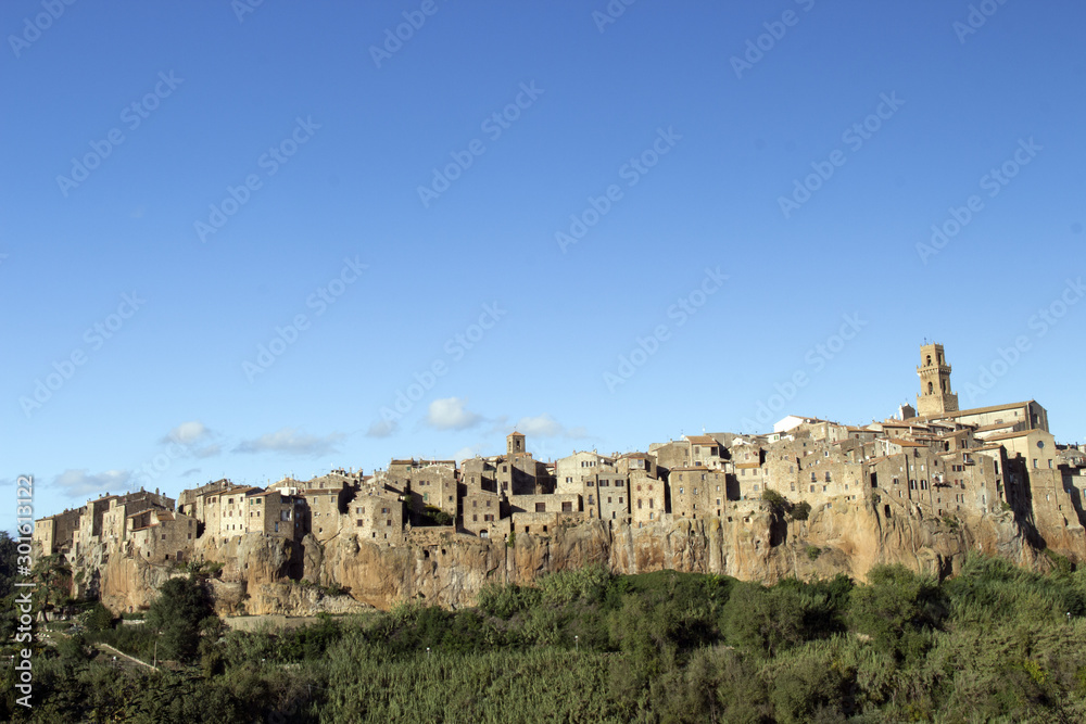 Pitigliano, one of the most beautiful town in Tuscany, Italy. Pitigliano, one of the most beautiful town in Tuscany, Italy.