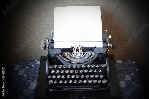 old USSR typewriter