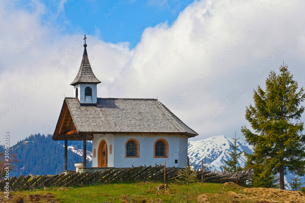 Die Hirtenkapelle am Meislstein in Goldegg