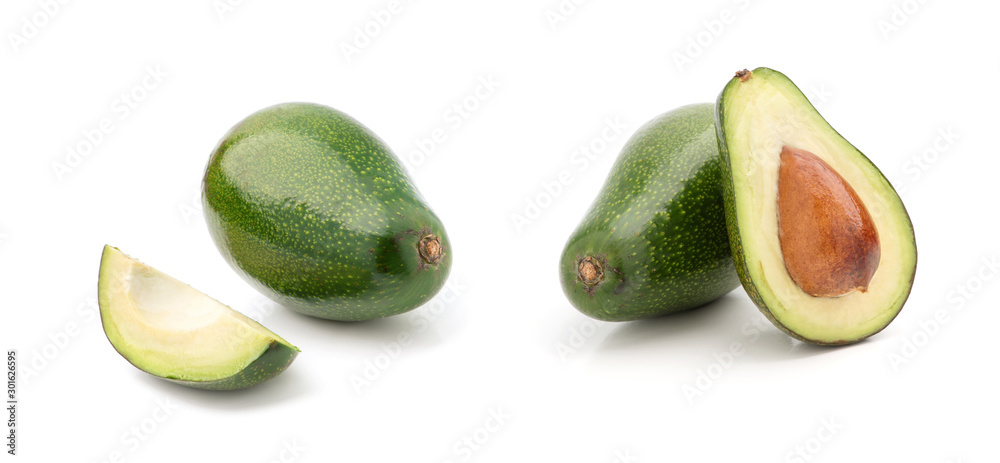 Avocado isolated on white background Avocado isolated on white background