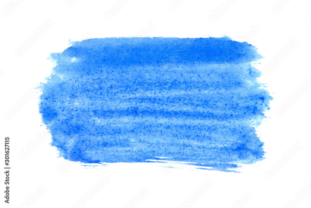Blue abstract background in watercolor style Blue abstract background in watercolor style