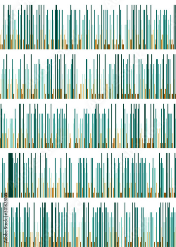 Colorful Number  pi  Data Visualisation Art Computational Generative illustration