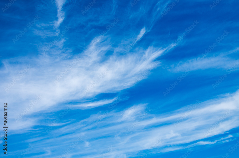 blue sky background with white clouds