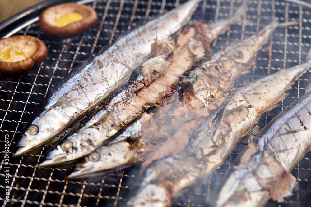 サンマは焼くのが難しい サンマは焼くのが難しい
