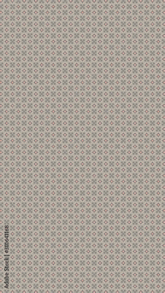 Fototapeta premium Seamless Pattern (Triangle shapes, White Star Light on Blue Textile, Wooden Pattern)