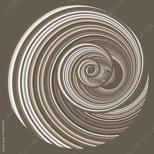 Colored Vector Spiral Pattern or Texture