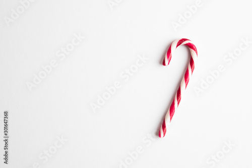 candy cane at christmas time