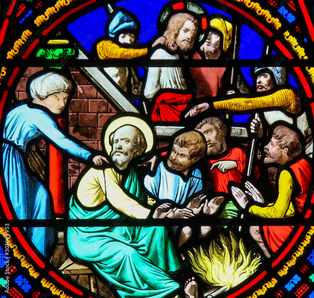 Stained Glass in Notre-Dame-des-flots, Le Havre
