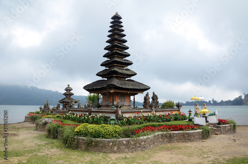 Pura Ulun Danu temple in Bali, Indonesia