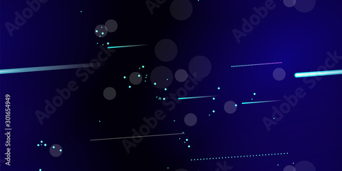 Fast Effect. Motion Neon. Seamless Pattern. Glitch