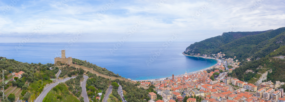 Panoramic Noli Italy Sea