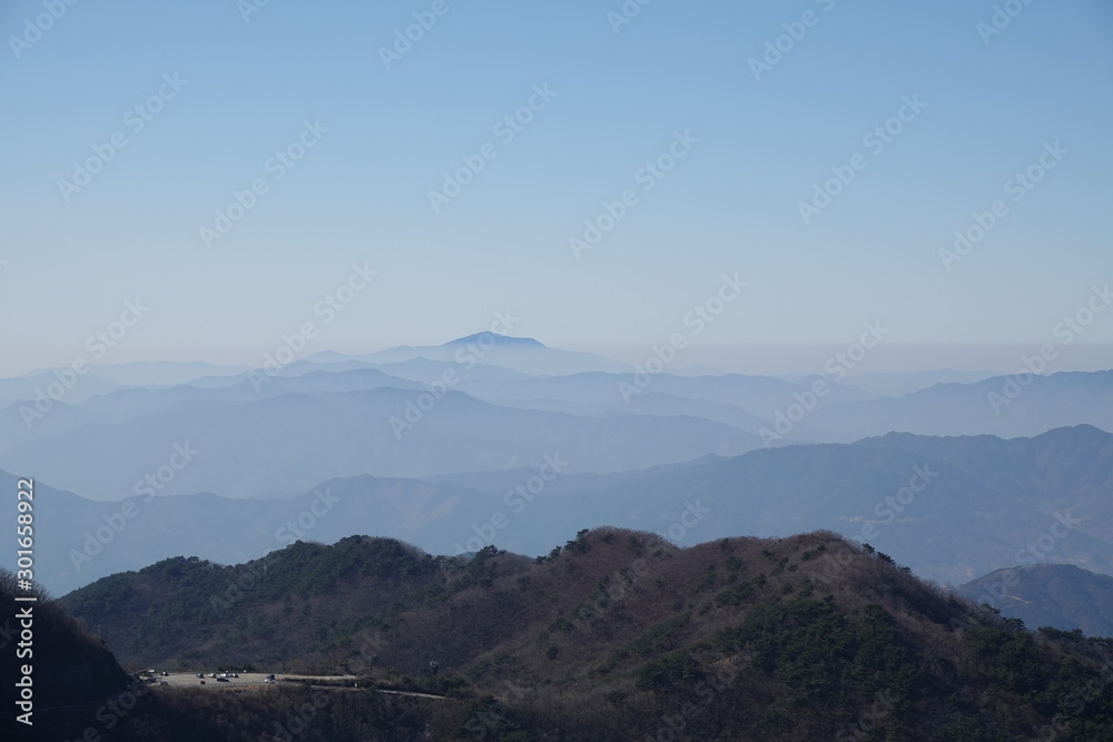 Obraz premium The mountain at the winter
