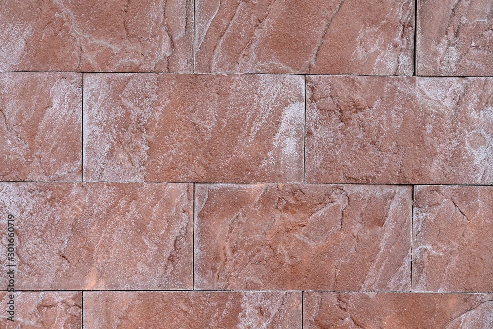 Obraz premium Brown brick wall textured,abstract background