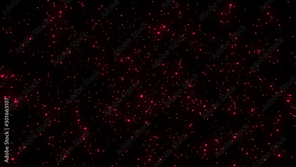 Particle of a lot of shining hearts Particle of a lot of shining hearts